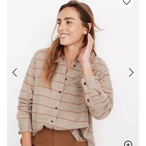 Madewell flannel Sunday shirt in Keene plaid